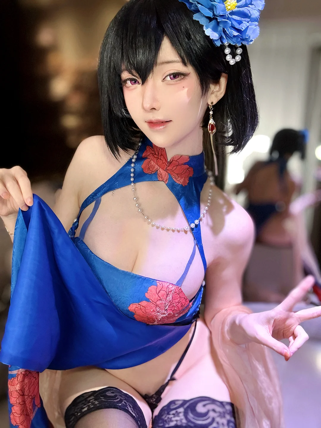 一小央泽 - 碧蓝航线 建武 旗袍 [87P,7V-1.85GB]